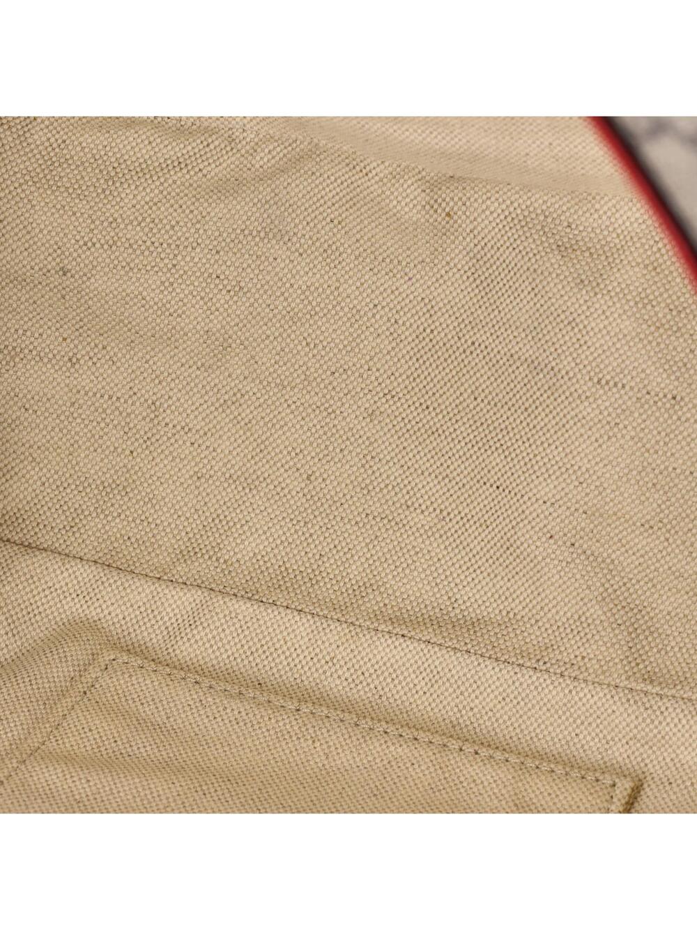 Gucci Convertible Soft Tote Gg Coated #258444G88B - Picture 5 of 6